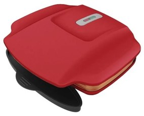 HomeVero Zero Fat Grill Επιτραπέζια Ηλεκτρική Ψησταριά Σχάρας 1000W Κόκκινη