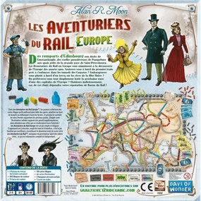 Επιτραπέζιο Παιχνίδι Asmodee The Adventurers of Rail Europe