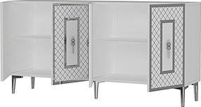 Console Puma 150 - White, Silver White
Silver