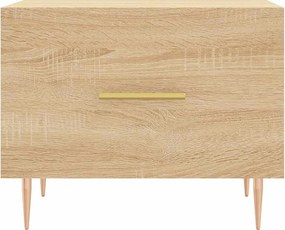 vidaXL Τραπεζάκια Σαλονιού 2 τεμ Sonoma Δρυς 50x50x40 εκ Επεξ. Ξύλο