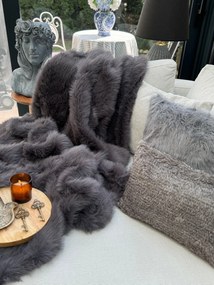 Ριχτάρι Καναπέ Ανθρακί LOLITA 200x75