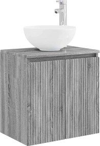 vidaXL Σετ Επίπλων Μπάνιου 6 pcs Γκρι Sonoma