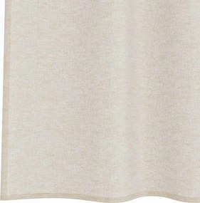 vidaXL Κουρτίνα βυσσινί 2 τμχ. Άμμος 245 x 140 εκ. Πολυεστέρας