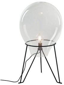 Φωτιστικό Επιτραπέζιο Azuma I-AZUMA-L38 1xE27 Led Φ38cm 63cm Clear Luce Ambiente Design Glass