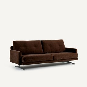 Καναπές από βελούδινο chenille, Delicato