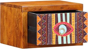 vidaXL Κομοδίνο Καφέ 35 x 30 x 22 εκ.