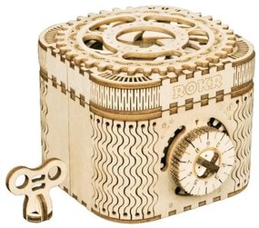 TREASURE BOX LK502 3D Ξύλινο Μηχανικό Puzzle ROBOTIME