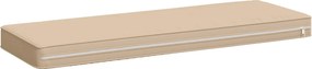vidaXL Μαξιλάρια Πάγκου 2 Τεμαχίων VUGHT 2 pcs 100% Πολυεστέρας Κρεμ