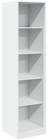 vidaXL Ντουλάπα Λευκή 50 x 50 x 200 εκ. από Επεξ. Ξύλο