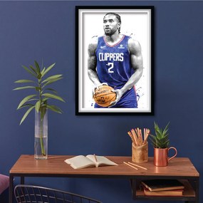 Πόστερ &amp; Κάδρο Leonard -2- Clippers KD0506 21x30cm Εκτύπωση Πόστερ (χωρίς κάδρο)