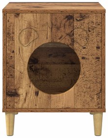 vidaXL Σπίτι Γάτας Παλιό ξύλο 42,5 x 40 x 53 εκ Επεξεργασμένο ξύλο