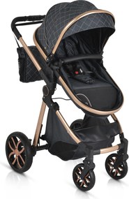 Baby stroller Alma black