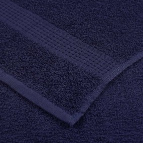 Σετ Πετσετών 8 τεμ. FROGN Ναυτικό Μπλε 100% Βαμβακερό - Μπλε