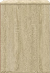 vidaXL Συρταριέρα Sonoma Δρυς 60x41x58 εκ. από Επεξεργ. Ξύλο