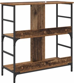 vidaXL Ράφι Βιβλίων 4 επιπέδων 78.5 x 33 x 82 εκ Επεξεργασμένο Ξύλο