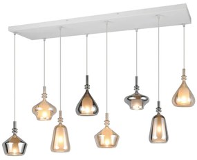 Φωτιστικό Κρεμαστό Trio Lighting ALDEA 349400817 Λευκό Ματ (White Mat)