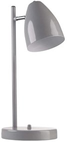 Φωτιστικό Επιτραπέζιο 534LUN5149 Φ18x43cm 1xE27 40W Grey Opviq