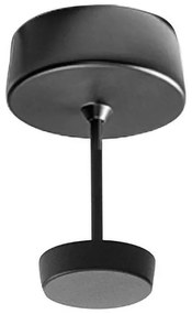 Πλαφονιέρα Φωτιστικό Οροφής LED 4W IP20 2700K Swap Zafferano-LD1012N3-Μαύρο LD1012N3