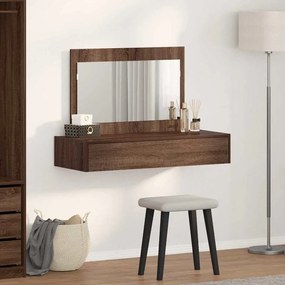 vidaXL Τραπέζι περιποίησης Καφέ 100 x 40 x 70 εκ. Επεξεργασμένο ξύλο