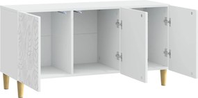 vidaXL Ντουλάπι TV 99 x 34,5 x 50 εκ. Λευκό Επεξεργασμένο Ξύλο