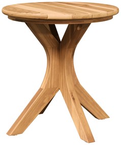 vidaXL Τραπέζι Κήπου Ø40x41 εκ. Μασίφ ξύλο teak