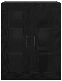 vidaXL Ντουλάπια Τοίχου 2 pcs Μαύρη δρυς 69.5 x 34 x 90 εκ.