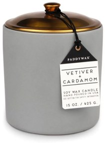 Κερί Σόγιας Αρωματικό Hygge Vetiver And Cardamom 425gr Σε Κεραμικό Δοχείο Με Καπάκι Paddywax Κερί Σόγιας