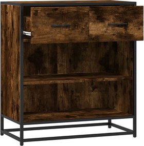 vidaXL Ντουλάπι Καπνιστή Δρυς 68x35x76 εκ. από Επεξεργασμένο Ξύλο