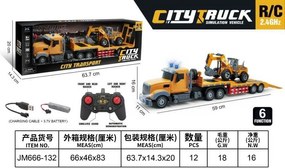 Τηλεκατευθυνόμενο όχημα φορτηγό - 2.4G - JM666-132 - 917536