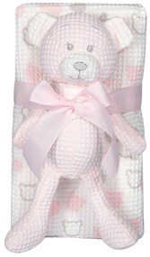 Κουβέρτα Πικέ Αγκαλιάς (75x100) + Λούτρινο Greenwich Polo Club Baby 8855