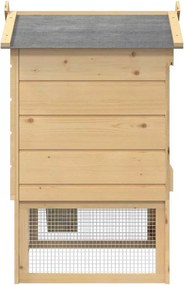 vidaXL Κοτέτσι Καφέ 75 x 60 x 89 εκ Μασίφ Ξύλο Πεύκου