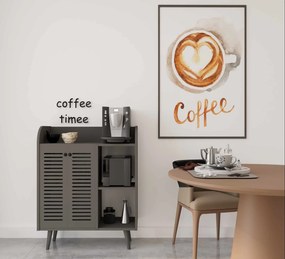 Έπιπλο Μπαρ Καφέ Γκρι FRAU 90x40x19