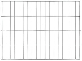 vidaXL Περίφραξη Κήπου Σετ Πράσινη 115 x 79 εκ.