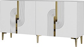 Console Meyra 150 - White, Gold White
Gold