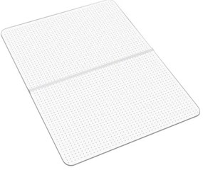 VEVOR Chair Mat 36 x 48-inch Office Chair Mat for Carpeted Floors Rectangular