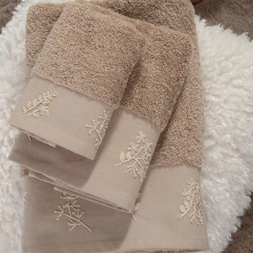 Πετσέτες Μπάνιου (Σετ 3τμχ) Nef-Nef Homeware Perfection Beige 500gsm