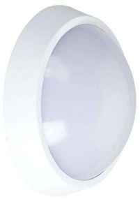 Φωτιστικό Τοίχου VK/02163/W/C 17x7,5cm 11W 4000K IP64 White VKLed