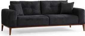 Τριθέσιος Καναπές - Sinor 3 - Χρώμα Ανθρακί - 225x92x75εκ