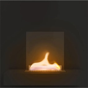 Tζάκι Square 180 Tenderflame - 57.5x23x57.5cm - Black