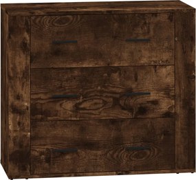 vidaXL Ντουλάπια 2 τεμ. Καπνιστή δρυς Επεξεργασμένο Ξύλο