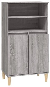 vidaXL Ντουλάπι Γκρι Sonoma 60 x 36 x 110 εκ. από Επεξεργασμένο Ξύλο
