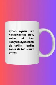 Stewehome Κούπα πορσελάνης με εκτύπωση φράσης Λευκό