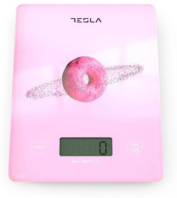 Tesla KS101P Ψηφιακή Ζυγαριά Κουζίνας 1gr/5kg Ροζ