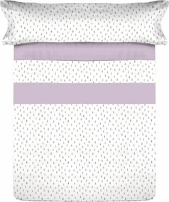 Σετ σεντονια Tejidos Reina Μπλε Kρεβάτι 105 εκ