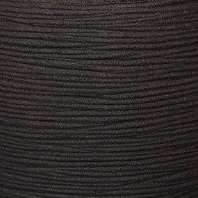 Capi Βάζο Nature Rib Elegant Deluxe Μαύρο 40 x 60 εκ. KBLR1131