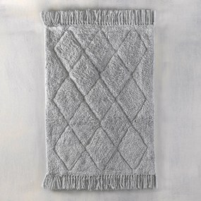 Πατάκι Μπάνιου (60x90) Rythmos Gilma Grey