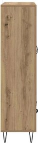 vidaXL Highboard Artisan Oak 69,5 x 31 x 115 εκ. Επεξεργασμένο ξύλο