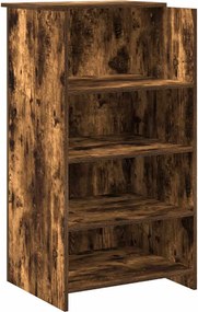 vidaXL Γραφείο υποδοχής 55x50x103,5 εκ. Επεξεργασμένο Ξύλο