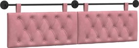 vidaXL Κρεμαστό Κεφαλάρι Ροζ Βελούδο