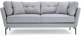 Καναπές Τριθέσιος Mapa 560ARE1304 214x90x84cm Grey
